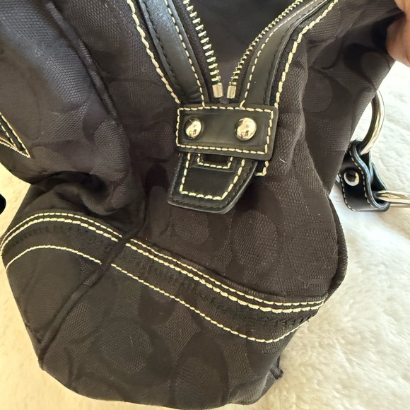 LARGE VINTAGE Y2K COACH TOTE - Picture 9 of 12